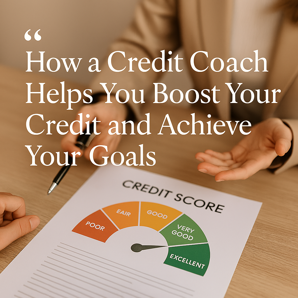 How a credit coach helps improve credit scores and reach financial goals